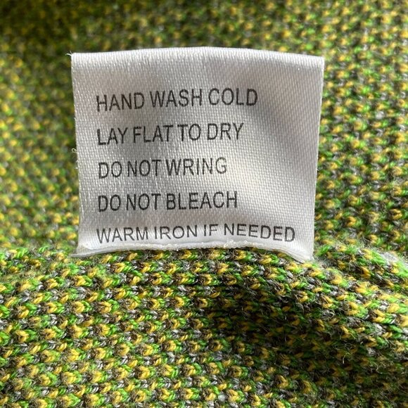 belldini Cotton Garden Girl Hooded Cardigan Sweater Gray Pineapple Preppy Twee S - Picture 12 of 13